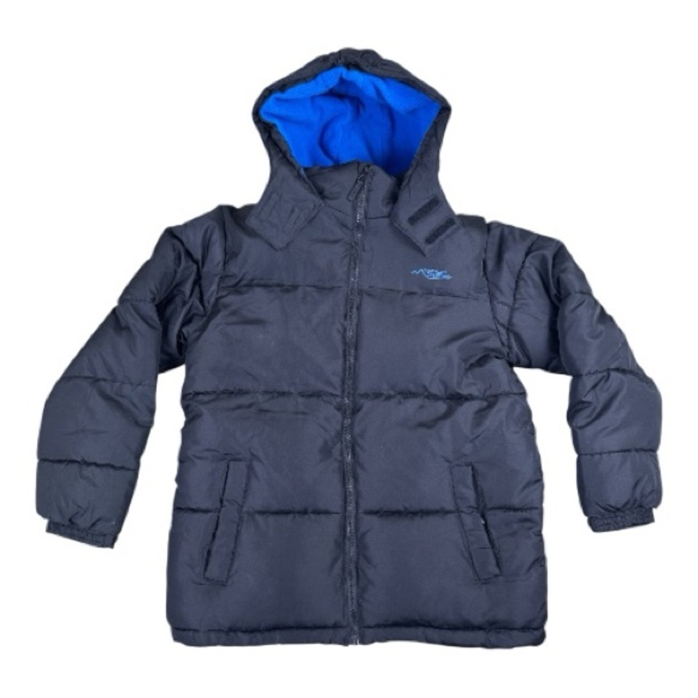 Minus Zero Boys 14/16 Hooded Puffer Winter Ski Snow Jacket Size Large Macy’s